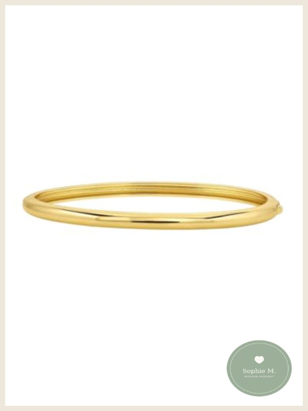 Gorjana Paseo Cuff Bracelet with Hinge Closure